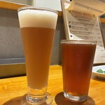 さかづき Brewing - shy girl (左)& 時間泥棒(右)