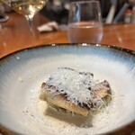 luogo - 浜名湖鰻　京都賀茂茄子　ヴァンブランソース