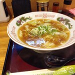 若菜そば - 朝ラー(醤油ラーメン)