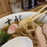 白河手打中華そば こすが - 