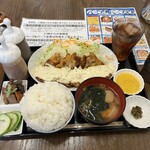 わ楽 - カレータルポーク定食　¥1,500