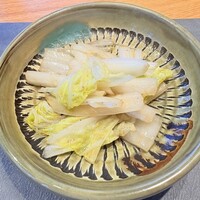 ニュー松坂 西中洲店 - 名物の白菜。これが美味しい！