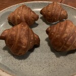 Bistro yen - ミニクロワッサン　ベったら漬け