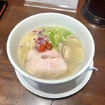 らぁ麺 はつ穂 - 貝麺(並盛) 1,100円