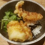 あなごや 炭火 ざく - 伝助穴子の天丼