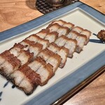 炭火焼寝床 - 鰻の燻製