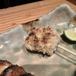 炭火焼寝床 - 寝床のおすすめ五種盛り(つくね)