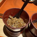 かにじぇんぬ 北のはなれ - イカの山椒漬け