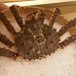 かにじぇんぬ 北のはなれ - タラバガニ　これを丸ごと食べ尽くす　