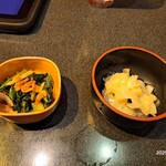 すしざんまい - ガリとお通し