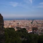 Els 4 Gats - グエル公園から地中海を望む