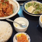 チャイニーズレストラン 香 - 夜定食