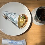 SUZUの森cafe - レモンたっぷりヨーグルトとて ドリンクセット♪