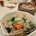 大鵬飯店 - おごけの餡かけ、小籠包