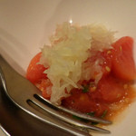 リストランテ・ヒロソフィー 銀座 - 高知産フルーツトマトのカッペリーニ