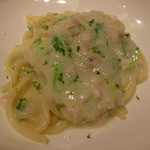 リストランテ・ヒロソフィー 銀座 - 白子＆柚子コショウ。スパゲッティ―