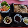 さいたま梨花カントリークラブ - 料理写真:ざる蕎麦 海鮮小丼付