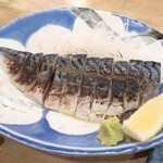 磯丸水産 - 〆鯖の炙り