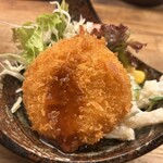 堂の浦 駅前店 - カニクリームコロッケ