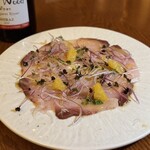 RIGOLETTO　WINE　AND　BAR - ■豊洲直送！鮮魚のカルパッチョ ¥1.650