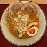 麺スタイル谷本家 - 札幌味噌炙り焼豚麺　1,300円