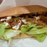 ドトールコーヒーショップ - 【期間限定】ミラノサンド　牛カルビ　ナムル＆旨辛コチュジャンソース