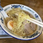 一力食堂 - ワンタン麺