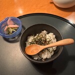 道草庭 - 牛しぐれ出汁茶漬け