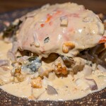 中華ダイニング 一途一心 - 2025.8 バタークラブ（北海道産ワタリガニ540gメス、バター、エバミルク、青唐辛子、エシャロット、カレーリーフ）