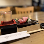 蕎麦切り くろ - 本まぐろ
美丈夫　夏酒　火入れ　純米吟醸　高知