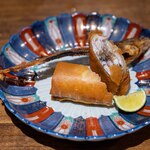 中華ダイニング 一途一心 - 2025.8 長崎丈ヶ島産天然鮎の春巻き