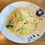 BAY･COOK - 海老と帆立貝のレモンチーズクリームパスタ