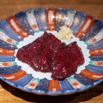 中華ダイニング 一途一心 - 2025.8 太平洋産クジラお刺身