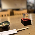 蕎麦切り くろ - 美丈夫　夏酒　火入れ　純米吟醸　高知　　　　おとおし