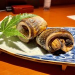 島之内 一陽 - さんま松茸はさみ焼