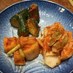 焼肉 スタミナ苑 - キムチ盛り合わせ