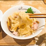 拉麺 ぶらい - しおまぜそば(麺)