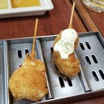 串かつ料理　活 - 串かつ料理。