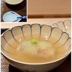 礒田 - グジの冬瓜蒸し