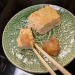 室町 砂場 - 染めおろしを添えて