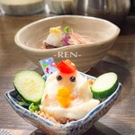 純・懐石焼鳥 串焼ちゃぼ蔵 - ポテト鶏