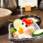 純・懐石焼鳥 串焼ちゃぼ蔵 - ポテト鶏