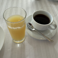 パノラミックレストラン ル・ノルマンディ - りんごジュース・ホットコーヒー
