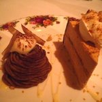 アル・ケッチァーノ - モンブラン　うるしいんげん豆とキャラメルムース