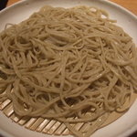 石臼挽き手打 蕎楽亭 - あれ？おそばがもう１枚（＾＾；