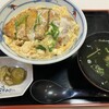 更科 - 料理写真:カツ丼　¥1100