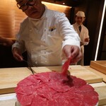 肉屋 田中 - サーロインしゃぶしゃぶ