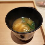 肉屋 田中 - 味噌汁