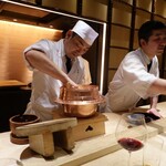 肉屋 田中 - ご飯を
