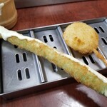 串かつ料理　活 - 串かつ料理。